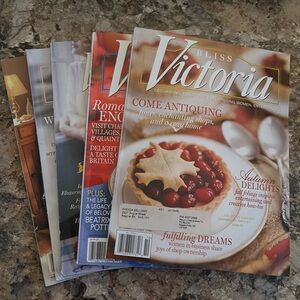Victoria Magazine Bundle of 5